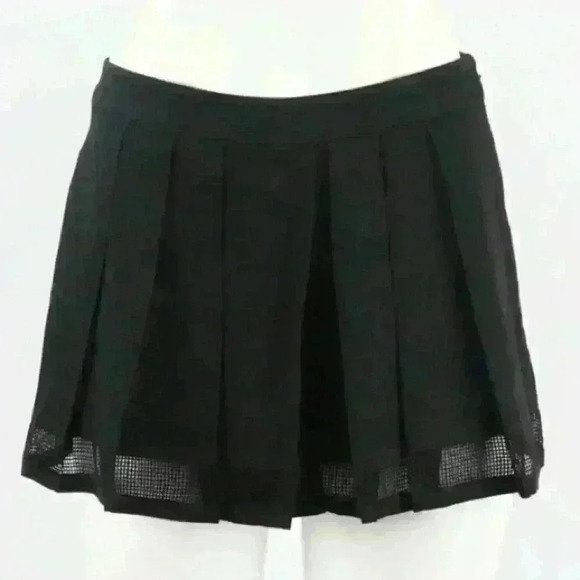 L'AGENCE PLEATED CREPE SHORTS US size 10 - Picture 12 of 12